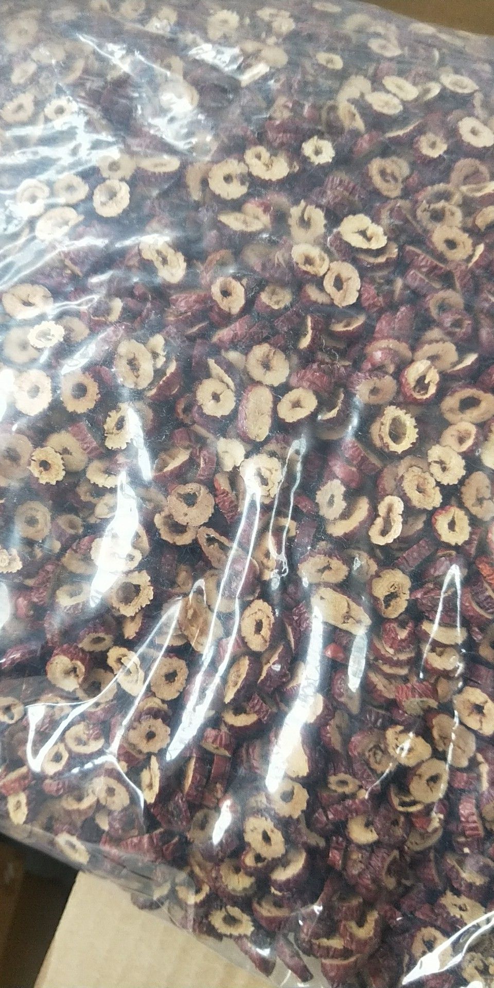 红枣片  厂家直销新疆灰枣圈枣干煮粥泡茶小零食酥脆香甜